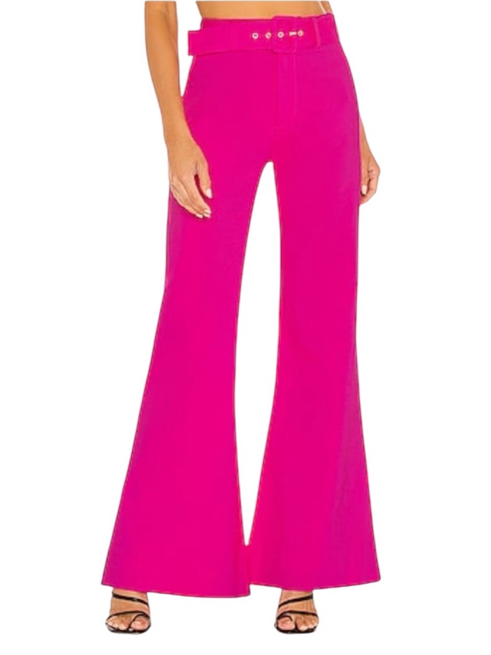 Show Me Your Mumu DJ Flare pant in hot pink size XS